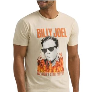 Lee Cream Graphic Tee with Orange and Black Accents Size Small NWT